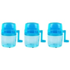 3 Pieces Ice Maker Machine for Home Portable Crusher Mill