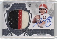 2014 Exquisite Collection Signature /110 Aaron Murray RPA Rookie Patch Auto RC