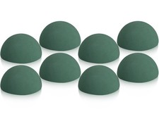 8 PCS Half Ball Floral Dry Foam Green Round Block 5.51x2.75 Inch For Craft