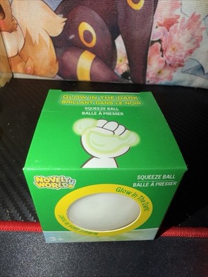 Glow In The Dark Squeeze Ball, Novelty World 