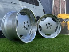 4X R18 Zoll 5x112 MB Monoblock Style Silber + Poliert Rand Räder : Für E S CLS 4X R18 Zoll 5x112 MB Monoblock Style Silber + Poliert Rand Räder : Für E S CLS