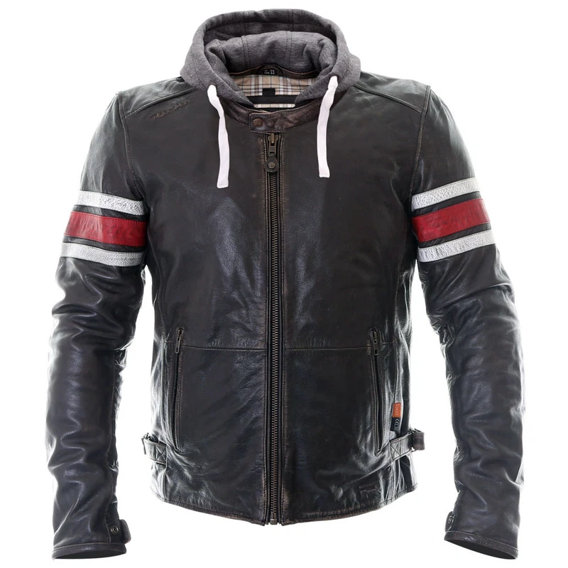 Richa Toulon Leather Hooded Black, photo 1 of 4