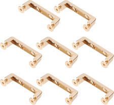 D-Ring Connector Buckles, Alloy Right Angle Arch Bridge Buckles Chain Strap Conn