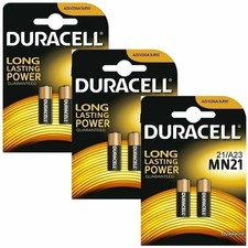 6 Pack Duracell A23 12 Volt Battery MN21 MN23 23AE 21/23 GP23 23A 23GA