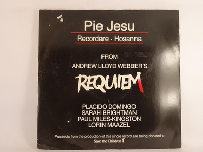 PLACIDO DOMINGO / SARAH BRIGHTMAN PIE JESU (FROM ANDREW LLOYD WEBBER'S RE (260) 