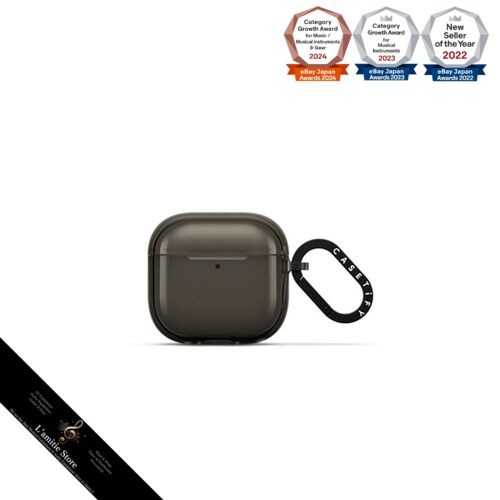 CASETiFY Impact Case for AirPods 4 in Black - Japan Exclusive