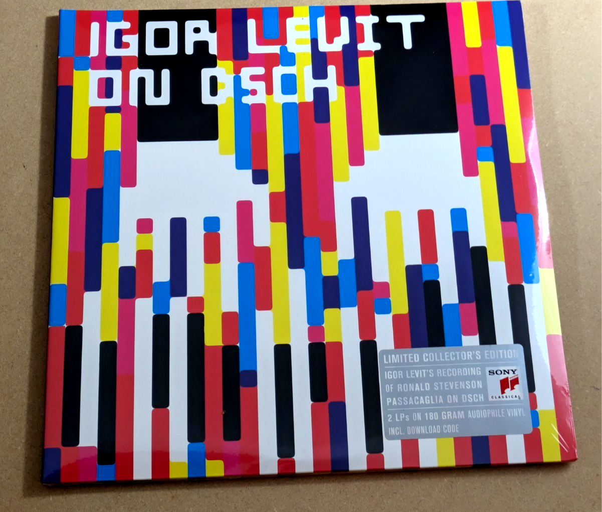 Igor Levit - On DSCH Part 2 Ronald Stevenson - New 2 x Lp Sealed