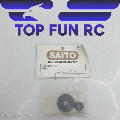 Saito Engines Prop Washer & NutHH SAI450R3D28 Replacement Engine Parts Air/Heli