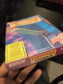 Impossible Mission II Nintendo Nes Brand New (But Box Is Damaged)