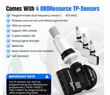 4x TPMS RDKS RADSENSOR REIFENDRUCKSENSOREN SENSOR FÜR OPEL ASTRA J K GTC MOKKA X