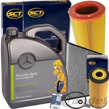 FILTERSET+ORIGINAL 5W30 ÖL für MERCEDES A KLASSE W168 A 160 170 CDI VANEO 414