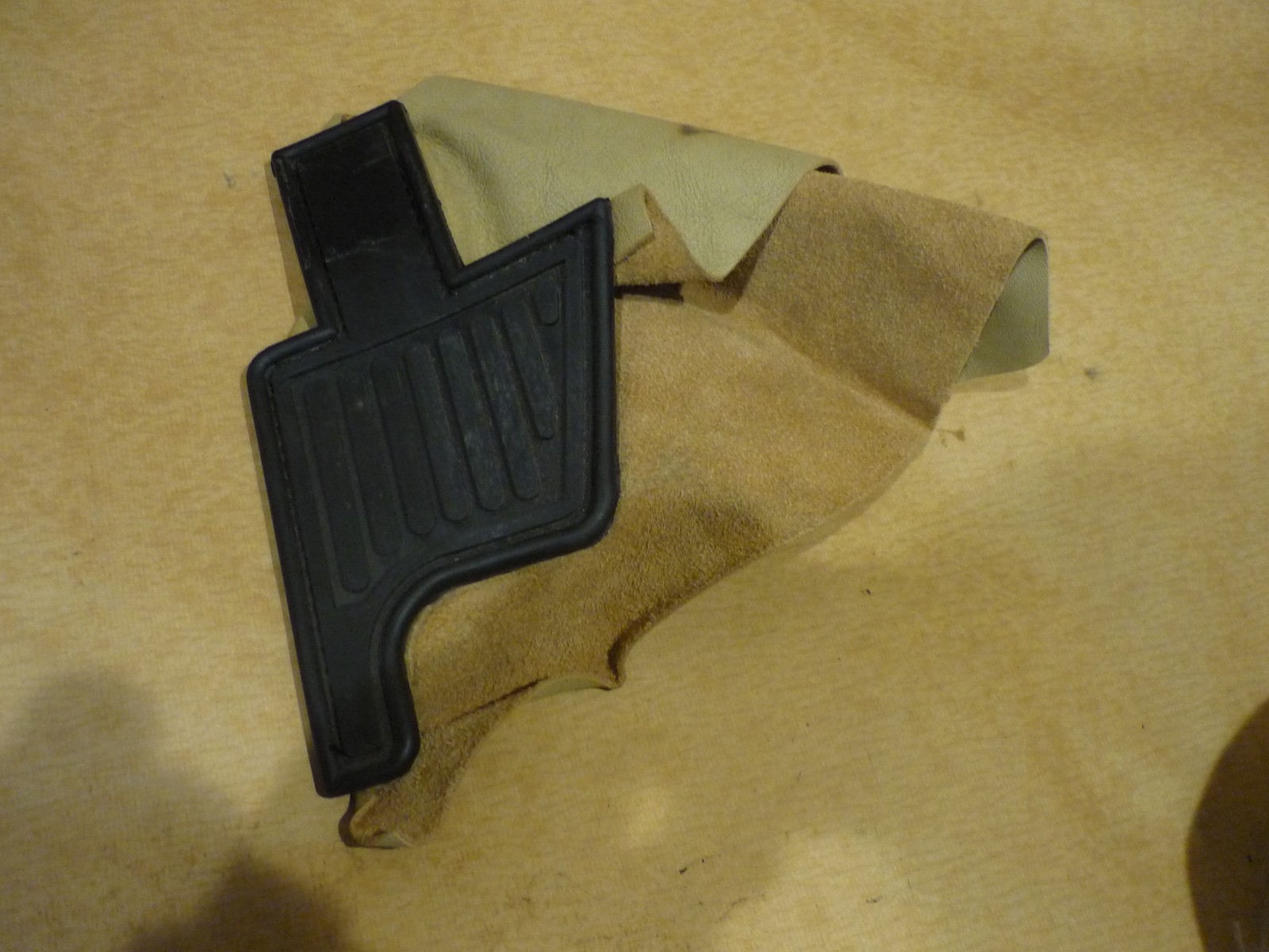 Ferrari Mondial Handbrake cover Tan P/N 60770400