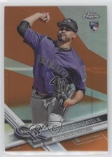 2017 Topps Chrome Orange Refractor /25 Antonio Senzatela #137 a2f