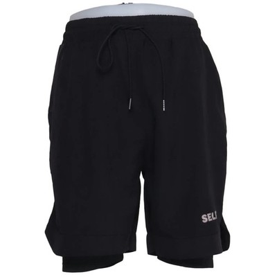Selfi, Sportshorts, Größe: L, Schwarz, Print, Herren #2w7