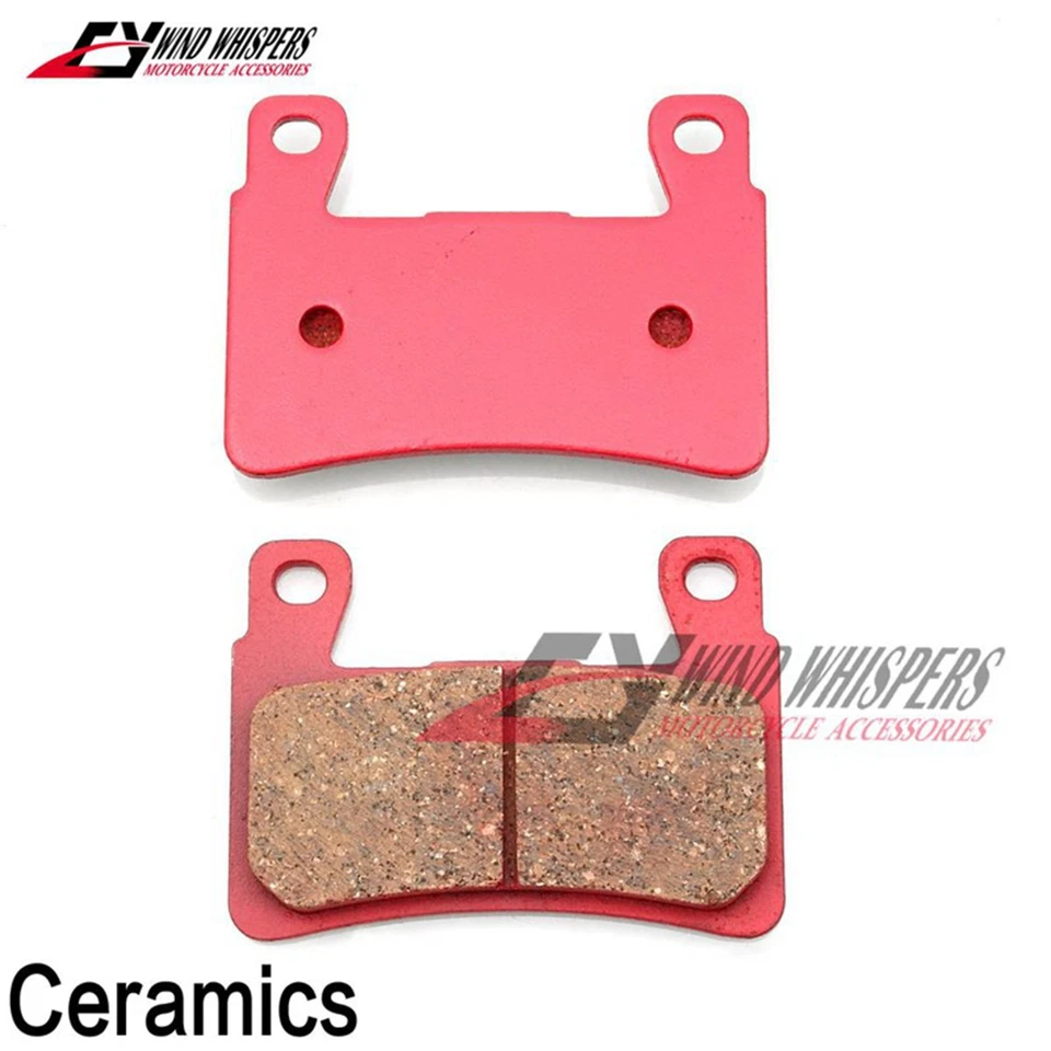 Pastillas de freno delanteras de cerámica para HYOSUNG GT650R 09-11 GV 700 Harley XR 1200 08-10 Foto 2 de 4