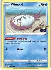 Wimpod Common Pokemon GO 025/078 LP