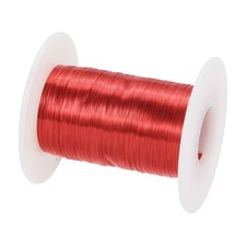 0.11mm Magnet Wire 3878ft (1182m) Enameled Copper Wire 100g 155C, Red