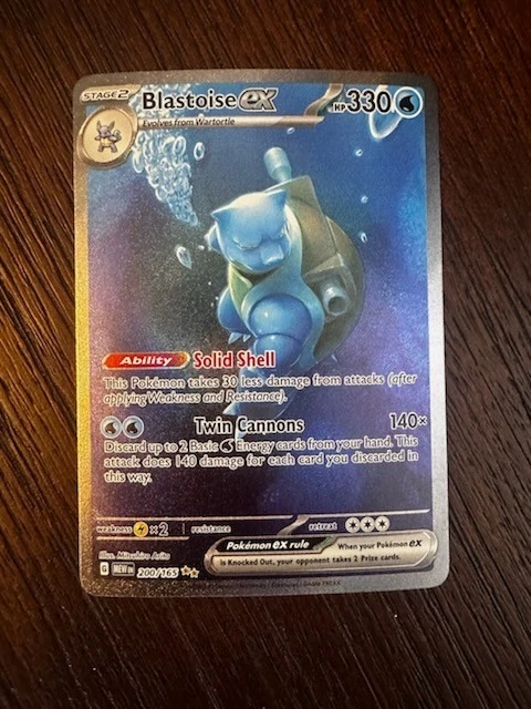 Deal for Pokemon 151 Blastoise EX 200/165 Special Illustration Full Art