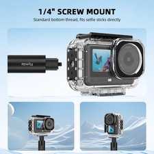 For DJI OSMO Action 6 Magnetic Quick Release 60M Waterproof Diving Case ACUS