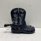 Crocs Classic Cowboy Boot Black Western Boots Men's 4 Women's 6 — photo 3