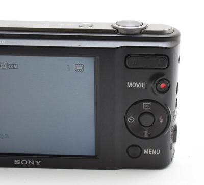 Sony Cyber-shot DSC-W810 Black 20.1MP 6x Zoom Digital Camera
