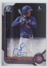 2022 Bowman Chrome Prospect Auto Pablo Aliendo #CPA-PA Auto 02qo