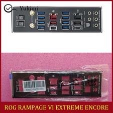 NEW FOR ASUS ROG RAMPAGE VI EXTREME ENCORE  otherboard I/O Shield Backplate