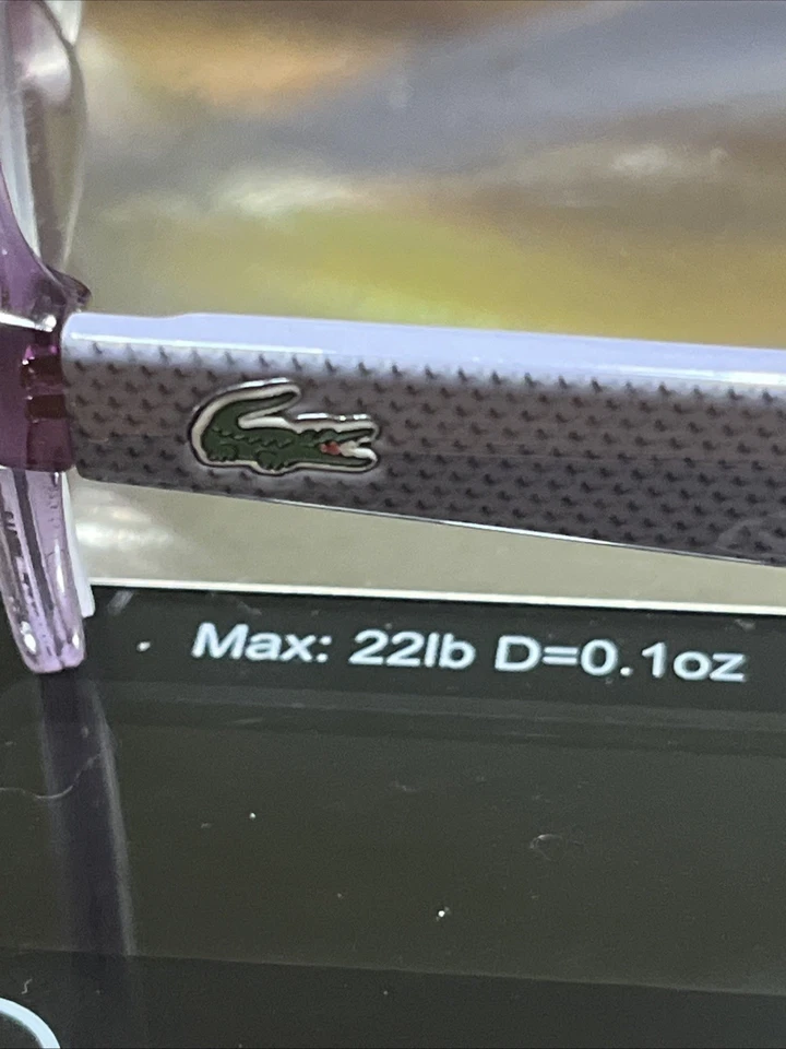 Lacoste L2709 514 紫色眼镜 — 第 3/4 张图片