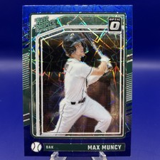 2024 Max Muncy Panini Optic Blue Velocity Prizm Rated Prospect No.183 Athletics