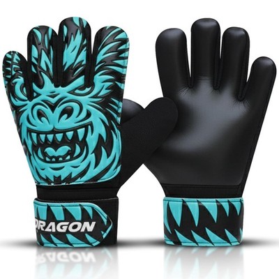 Kids Soccer Goalie Gloves Youth Goalkeeper Gloves Grip Protection Padded