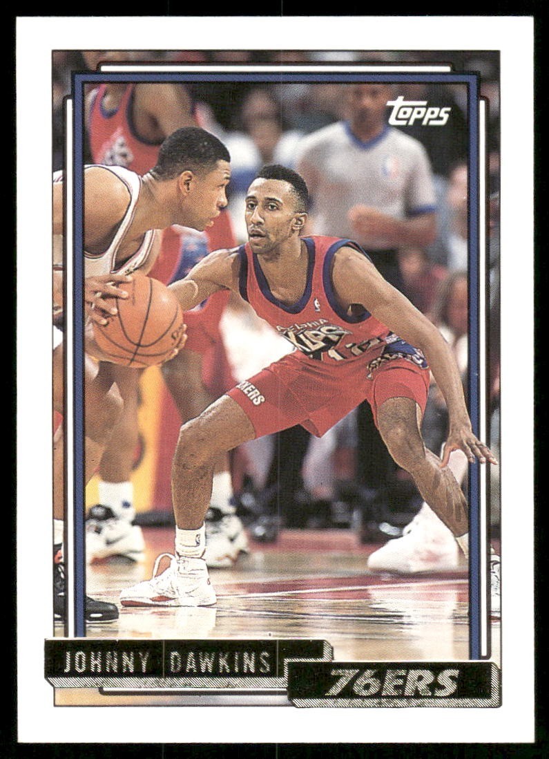 1992-93 Topps Gold - Johnny Dawkins #168