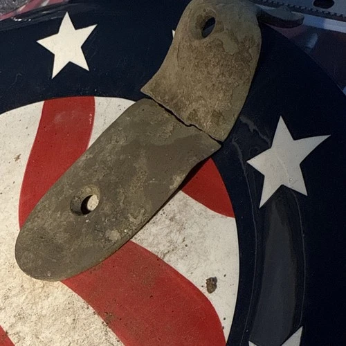 Dug Civil War  💥 🇺🇸 💣 Confederate Brass But Plate Possibly Bullet Struck