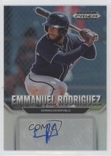 2022 Panini Prizm Draft Picks Auto Emmanuel Rodriguez #AU-ER Auto s1i