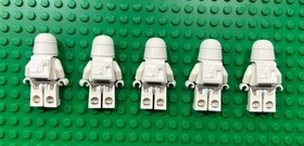 Lego Snowtrooper X5 Minifigure Star Wars 4483 sw0101 CMF Lot Rare Retired HTF