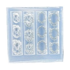 Sturdy Silicone Mold For Custom Nail Designs Medusa Theme DIY Accessories