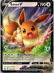 Eevee V SWSH065 Sword & Shield Promo Holo