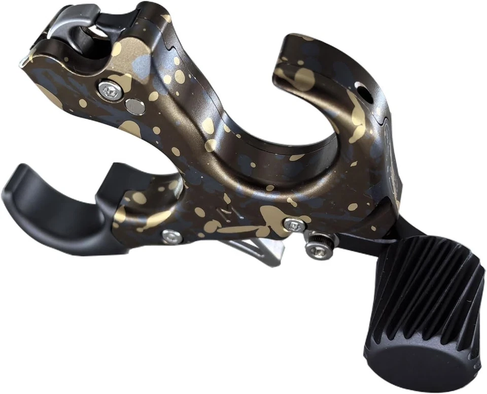 Archery Bow Release Aid with Wrist Straps Adjustable Thumb Lock Aluminum - Image 4 of 4