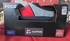 FOCO NCAA Ohio State Buckeyes slippers in men's size  fits sizes 7-8 