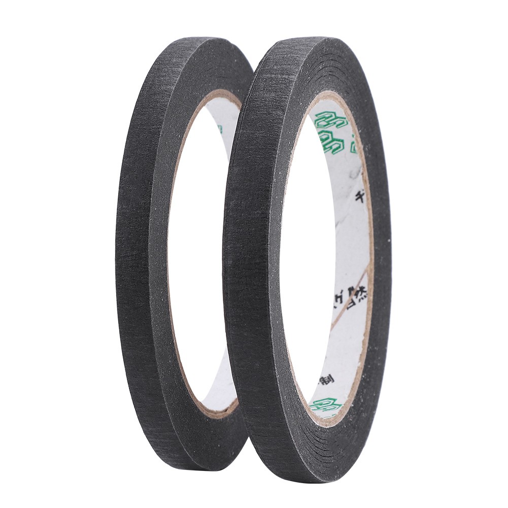 2pcs Insulated Tape Great For Noise Elimination For Guitar Black