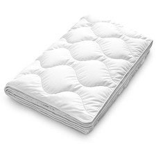 Couette d'Hiver Chaude 140x200 cm Épaisse Blanc