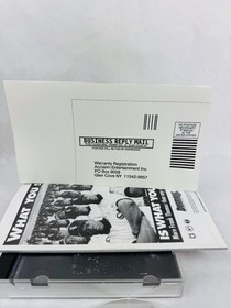 Frank Thomas Big Hurt Baseball (Sega Saturn 96) W/ Card Included & Registration