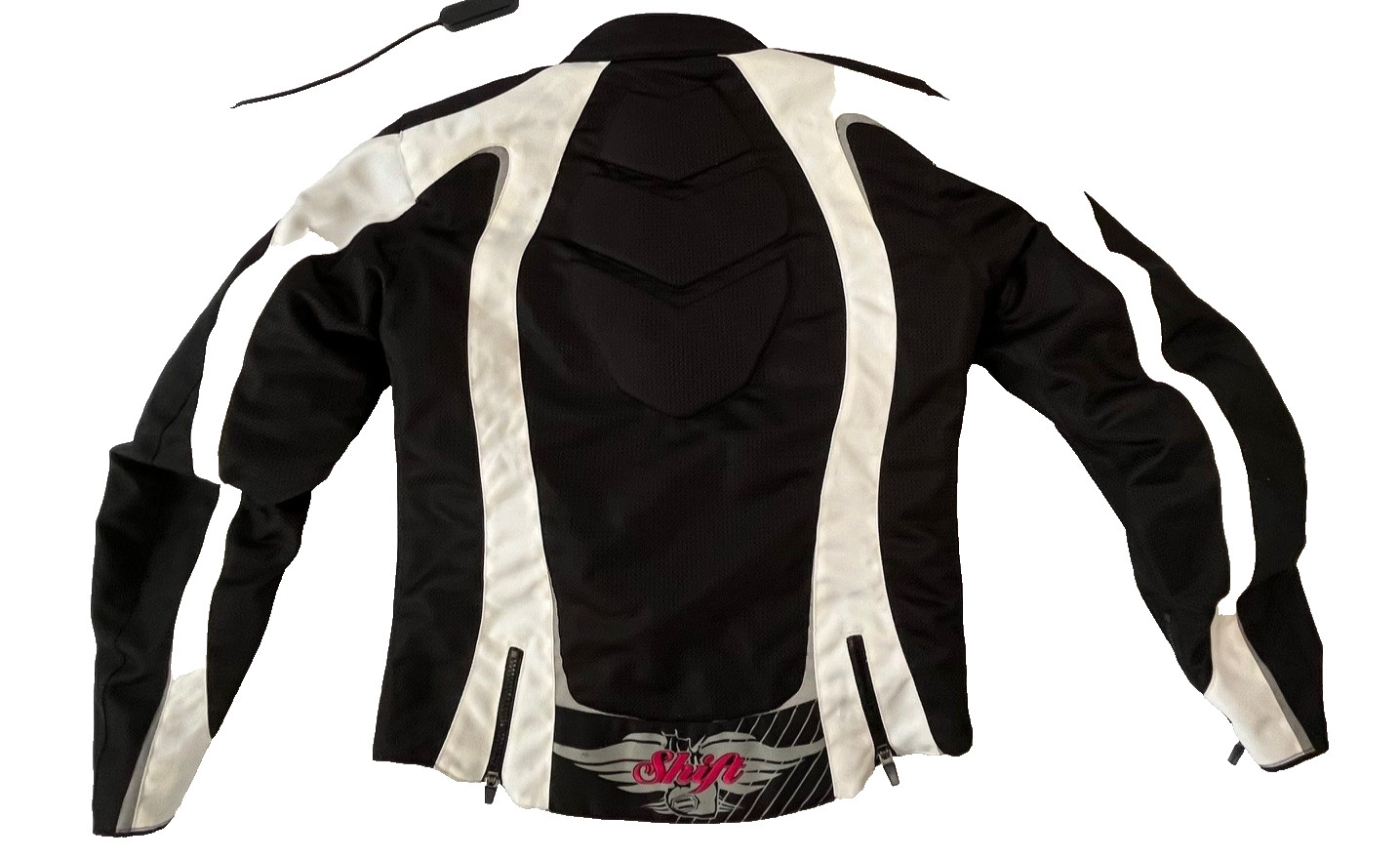 Shift Motorcycle Black Jacket Removable Armor Pad… - image 11