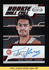 2018-19 Certified Rookie Roll Call Trae Young #RRC-TY Auto READ 0c5