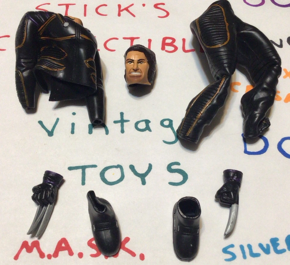 Traje completo de goma Wolverine MYSTIQUE DE COLECCIÓN Marvel X-Men película 960A Z12 Foto 3 de 4