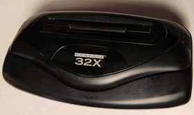 SEGA GENESIS 32X Console Add On Attachment Only No Cable Vintage HTF Working GUC