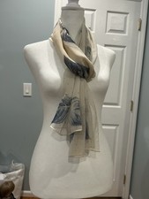 Vintage 100 Silk Scarf Made In Japan