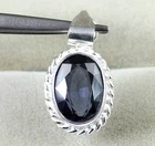 7.65 Ct Natural Color Changing Sapphire 11 x 8 mm Oval Gemstone Men's Pendant