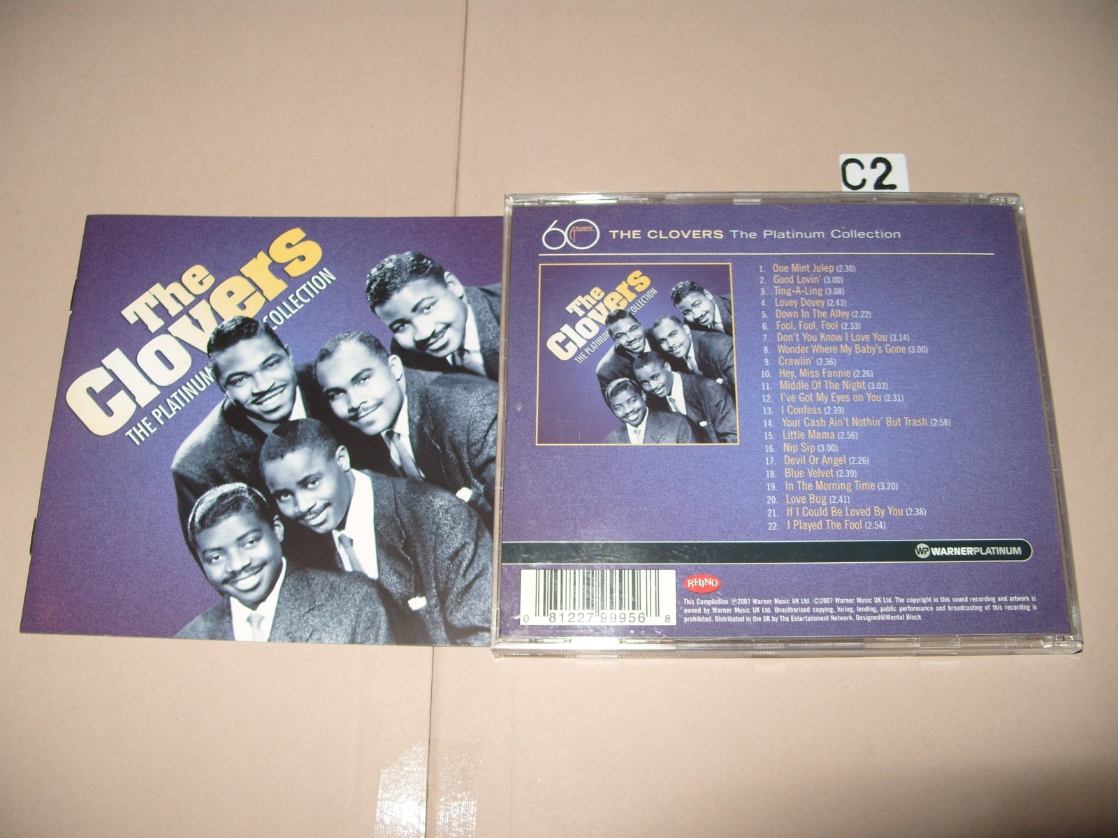 The Clovers  Platinum Collection (2007) cd Near Mint Condition