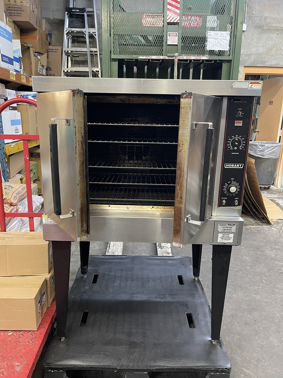 HOBART SINGLE FULL SIZE ELECTRIC CONVECTION OVEN eBay