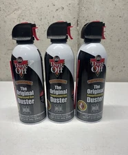 Falcon Dust-Off Electronics Compressed Gas Duster, 12oz - 3 Pack